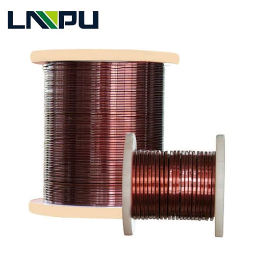 Alambre cuadrado de cobre esmaltado