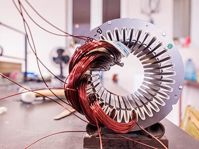Alambre esmaltado para bobinados de motores